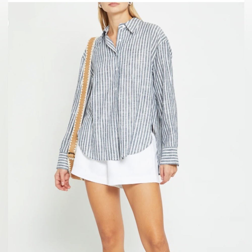 Billy Oversized Linen Shirt
